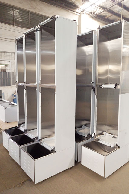 China Manufactured High Quality Sheet Metal Fabrication Stainless Steel Storage Cabinet