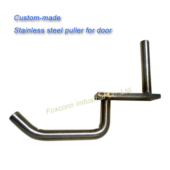 Hardware Stainless Steel Door Handle Sheet Metal Welding Parts