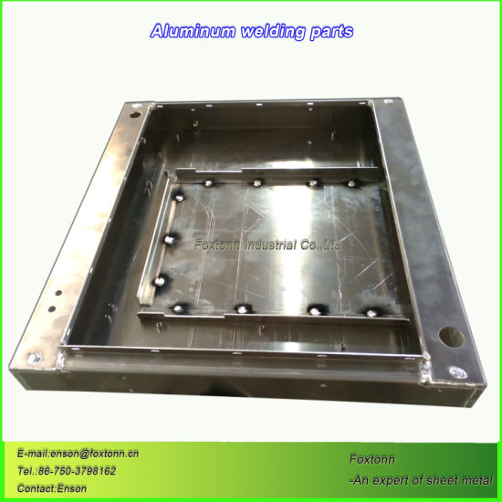 Sheet Metal Welding Bending Anodized Aluminum Parts