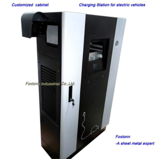 Customized Cabinet Sheet Metal Fabrication Car Charging Kiosk