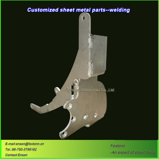 Sheet Metal Welding Parts Aluminum Laser Cutting