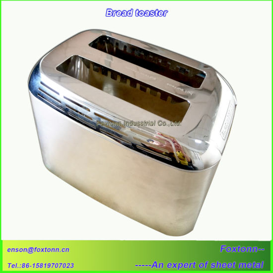 Kitchen Appliance Stainless Steel Enclosure Bread Toaster